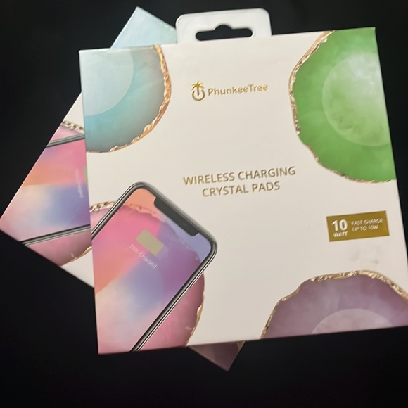 New In The Box PhunkeeTree Wireless Charging Crystal Pad - Picture 2 of 4